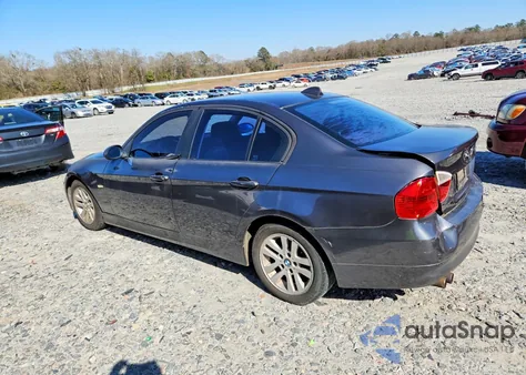 2007 BMW 328 I z USA, uszkodzony, nr VIN WBAVA335X7PV65611